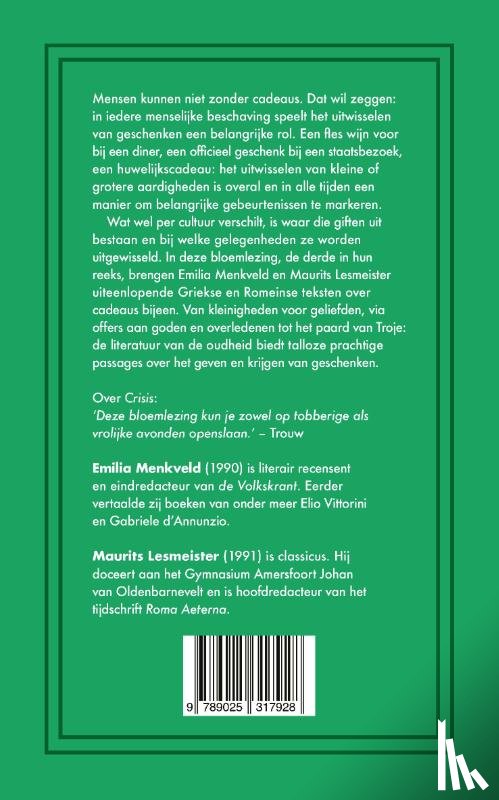 Menkveld, Emilia, Lesmeister, Maurits - Cadeaus