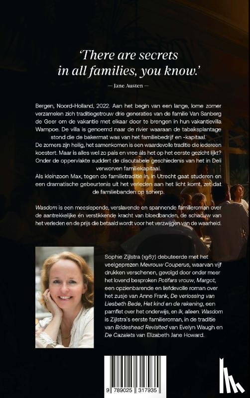 Zijlstra, Sophie - Wasdom