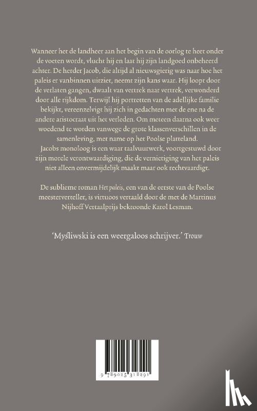 Mysliwski, Wieslaw - Het paleis