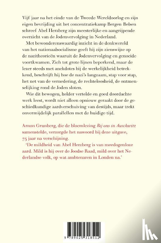 Herzberg, Abel J. - Kroniek der Jodenvervolging, 1940-1945