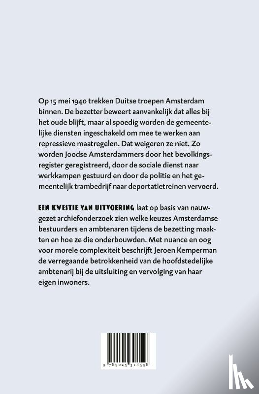 Kemperman, Jeroen - Een kwestie van uitvoering