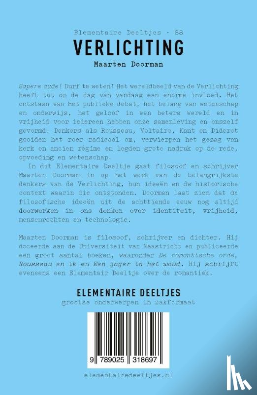Doorman, Maarten - Verlichting