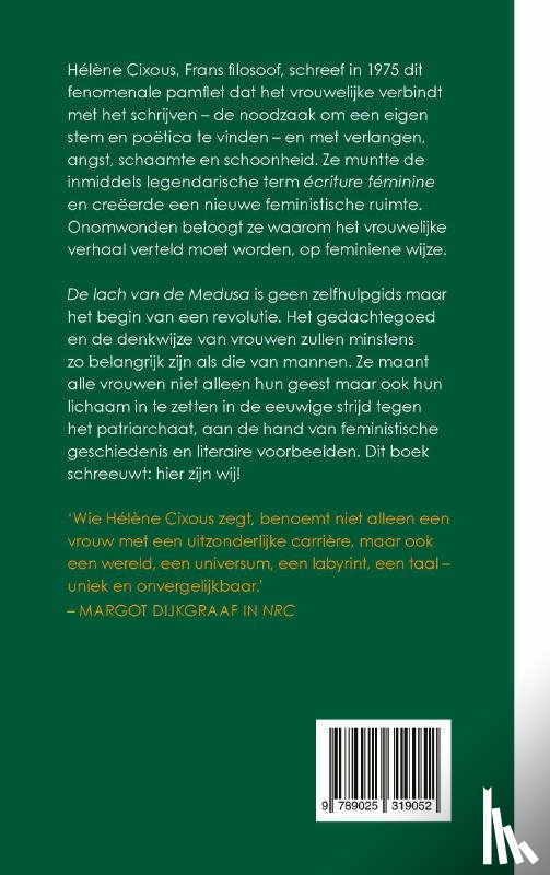 Cixous, Hélène - De lach van de Medusa