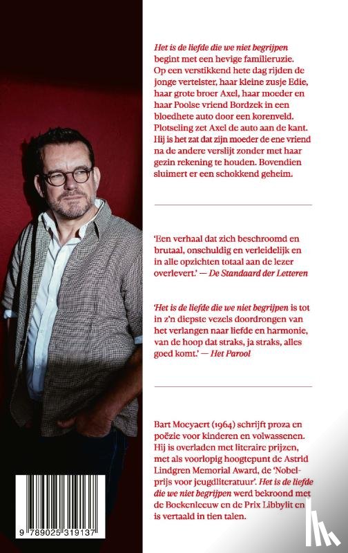 Moeyaert, Bart - Het is de liefde die we niet begrijpen