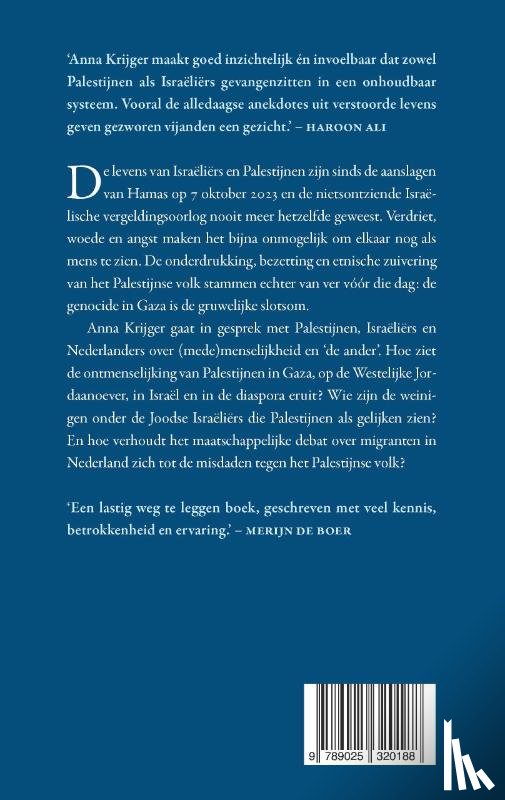 Krijger, Anna - Geen mens meer in Gaza