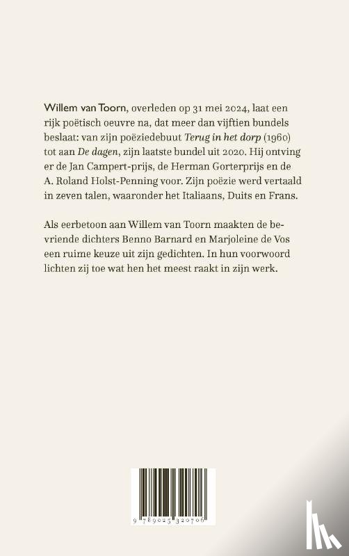 Toorn, Willem van - Ik maak je hierin aanwezig
