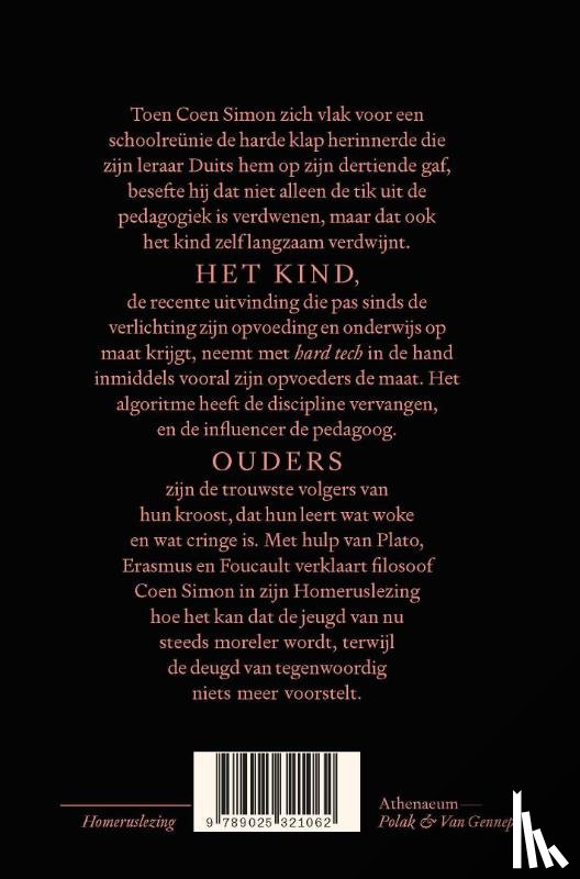 Simon, Coen - De deugd van tegenwoordig