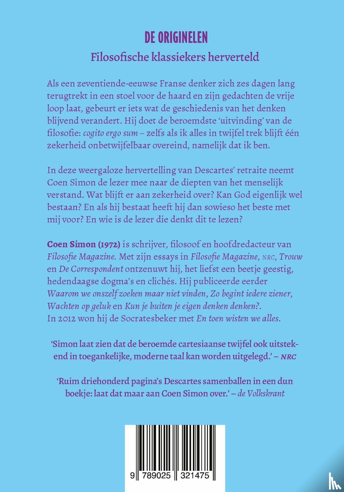 Simon, Coen - Ik denk dat ik ben