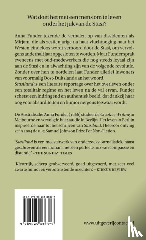 Funder, A. - Stasiland