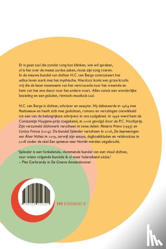 Berge, H.C. ten - In tongen spreken