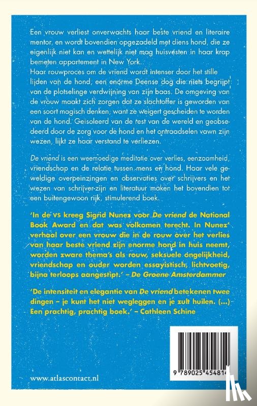 Nunez, Sigrid - De vriend