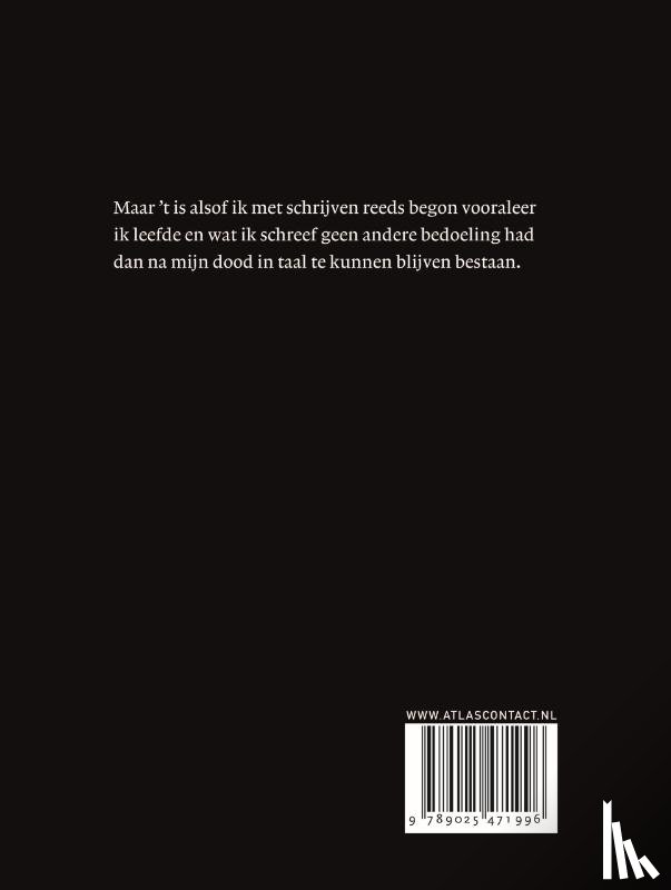 Goudeseune, Koenraad - Nagelaten gedichten