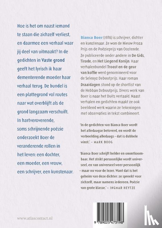 Boer, Bianca - Vaste grond