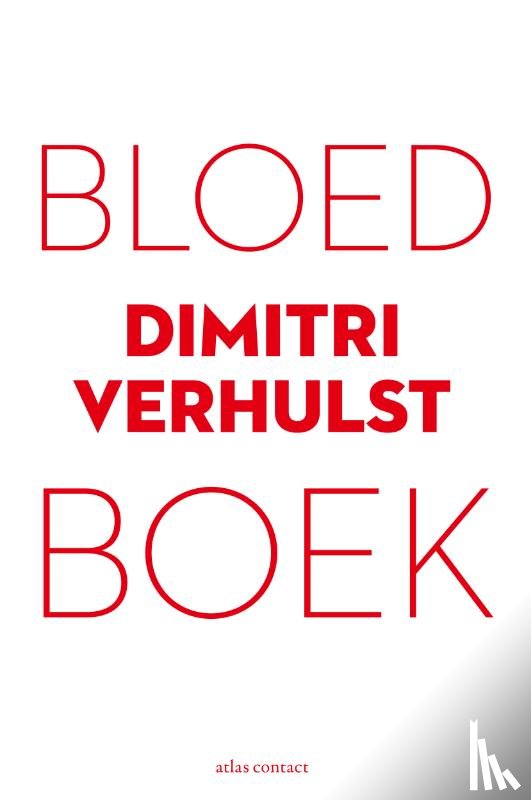 Verhulst, Dimitri - Bloedboek