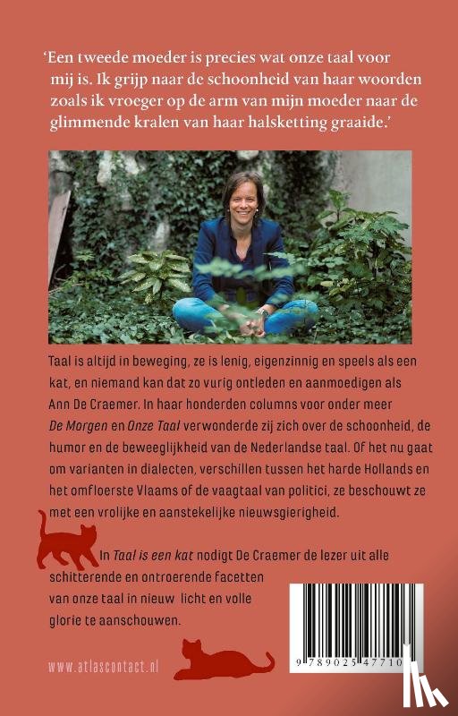 Craemer, Ann de - Taal is een kat
