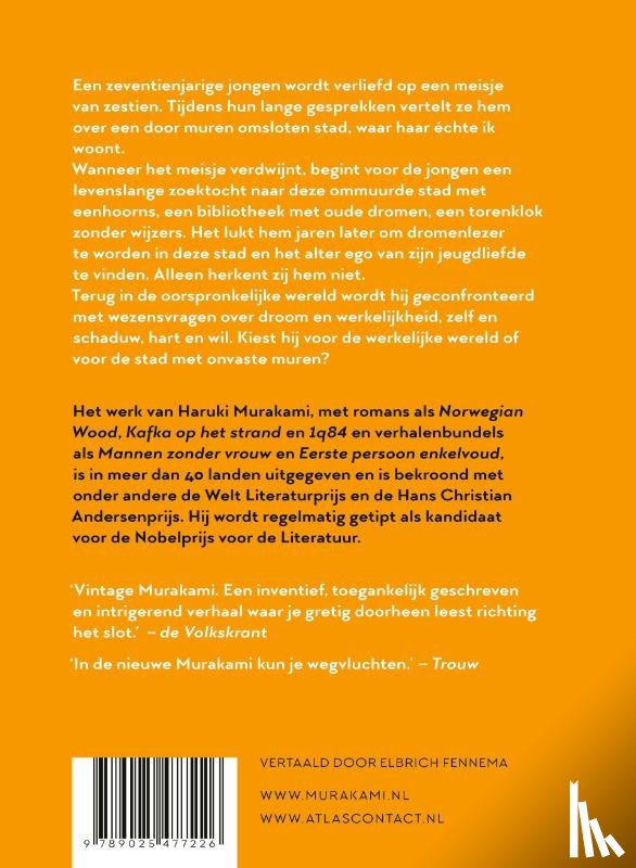 Murakami, Haruki - De stad en zijn onvaste muren