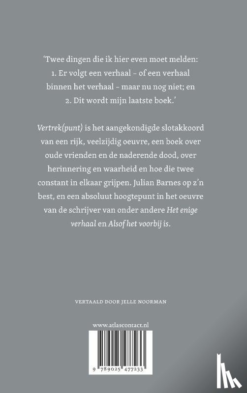 Barnes, Julian - Vertrek(punt)