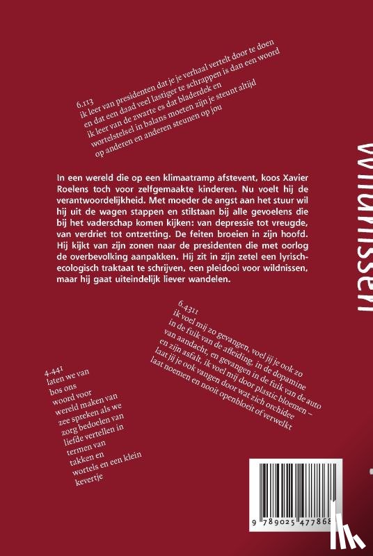 Roelens, Xavier - Wildnissen