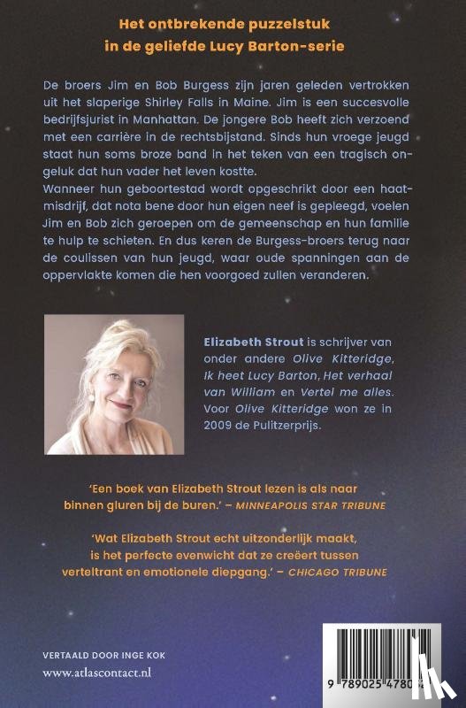 Strout, Elizabeth - De Burgess-broers
