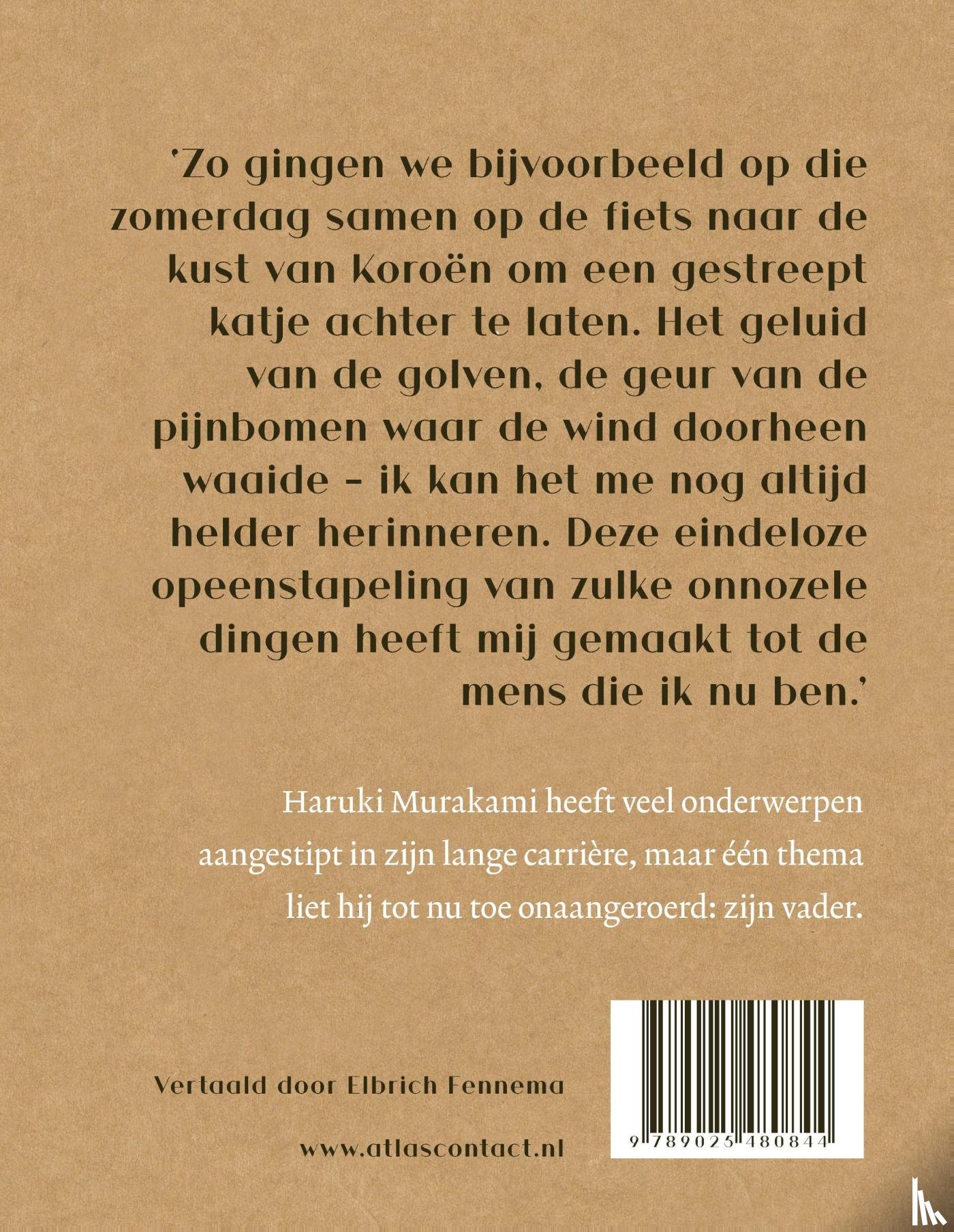 Murakami, Haruki - Een kat achterlaten