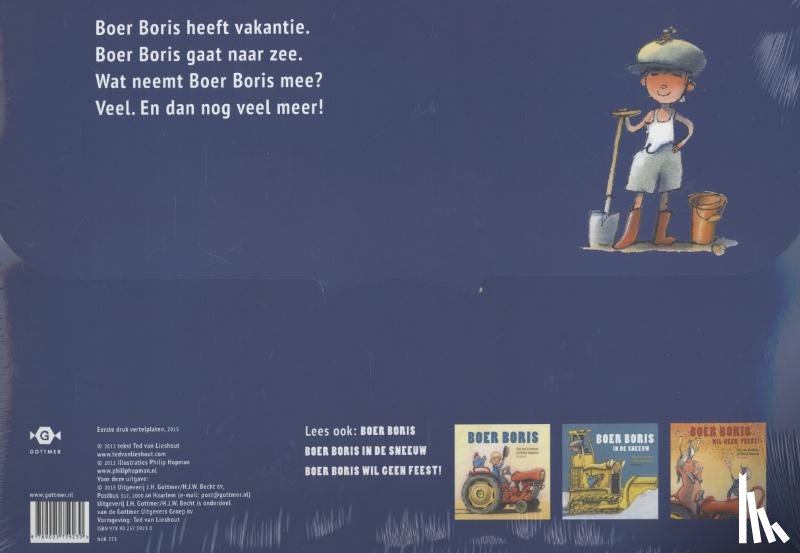 Lieshout, Ted van - Vertelplaten Boer Boris gaat naar zee
