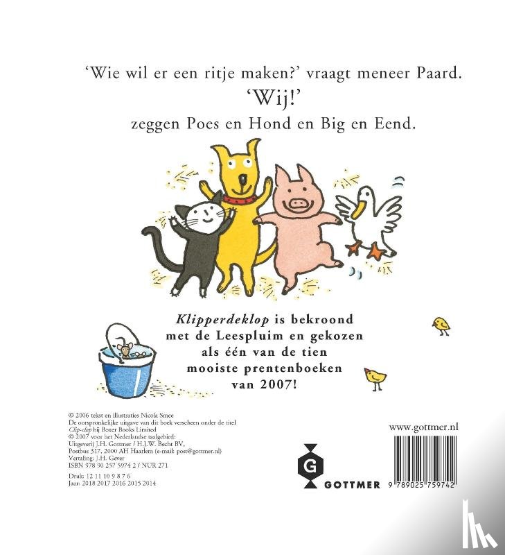 Smee, Nicola - Klipperdeklop