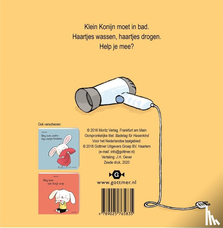 Mühle, Jörg - Nog even mijn haartjes wassen