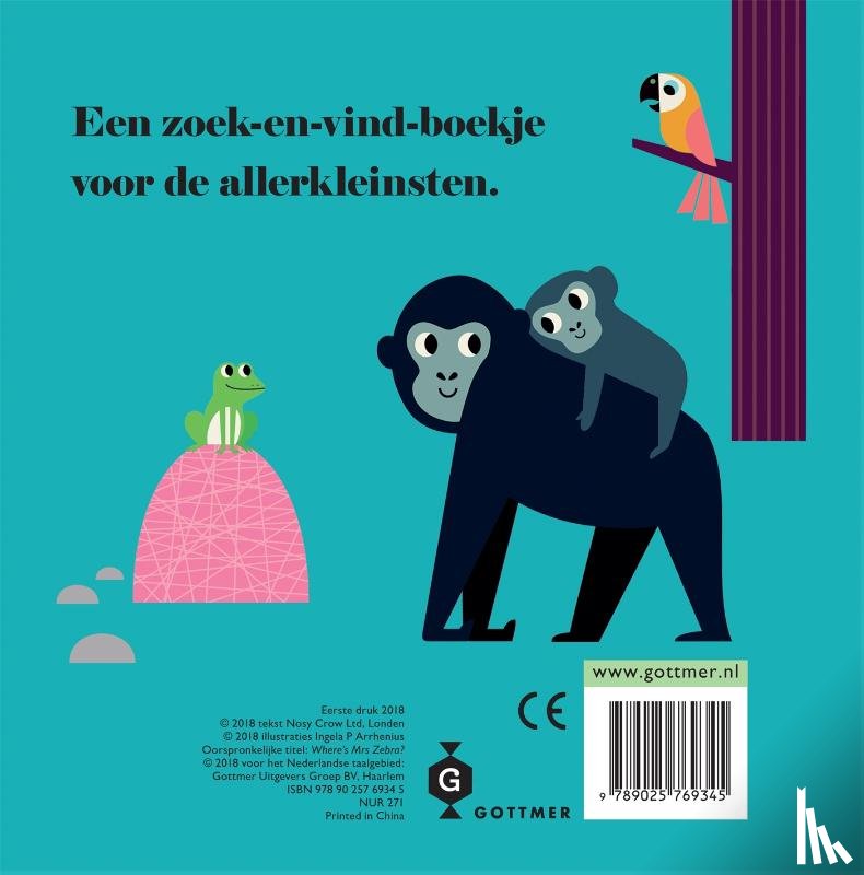 Arrhenius, Ingela P - Zebra, waar ben je?