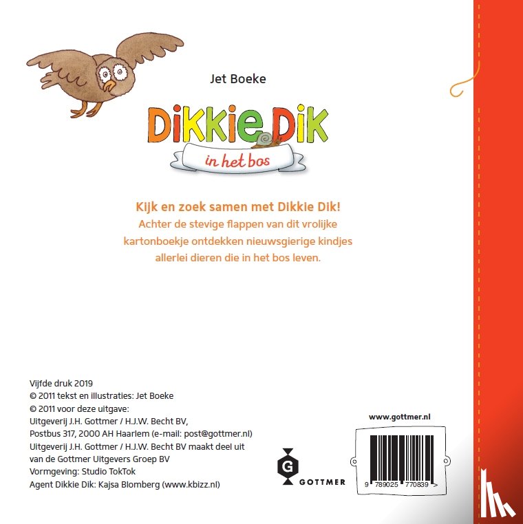 Boeke, Jet - Dikkie Dik in het bos