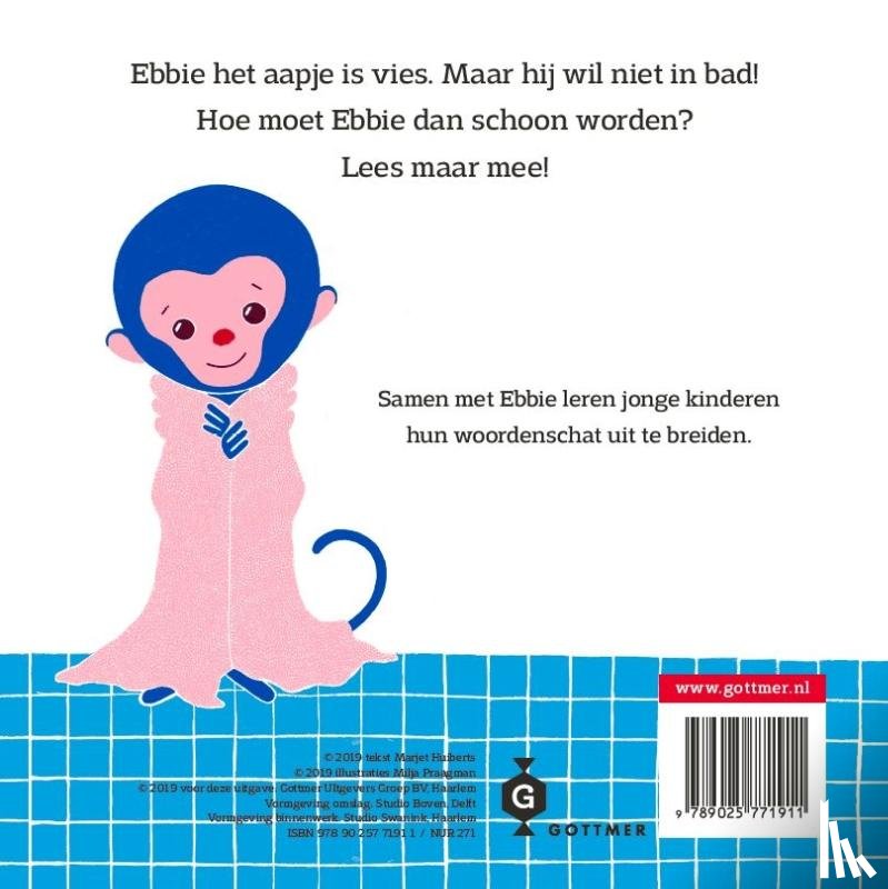 Huiberts, Marjet - Ebbie in de wasbak