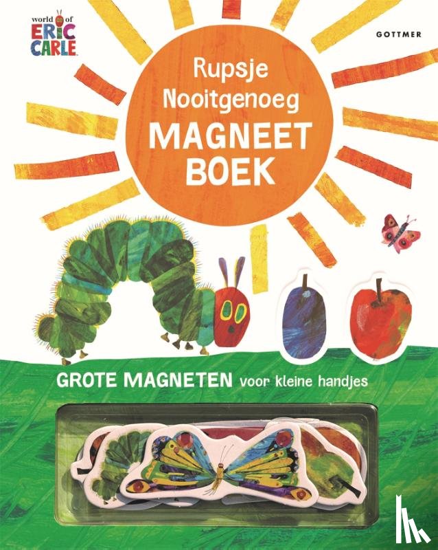 Carle, Eric - Rupsje Nooitgenoeg magneetboek
