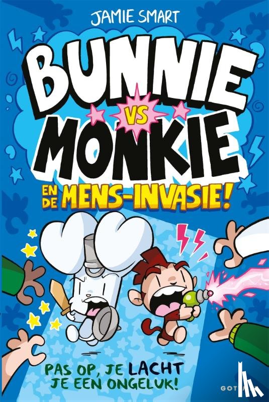 Smart, Jamie - Bunnie vs Monkie en de mens-invasie!