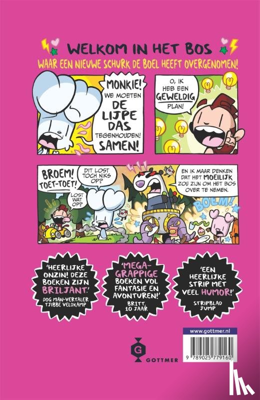 Smart, Jamie - Bunnie vs Monkie en de terugkeer van de Lijpe Das