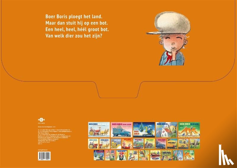 Lieshout, Ted van - Vertelplaten Boer Boris en de dino