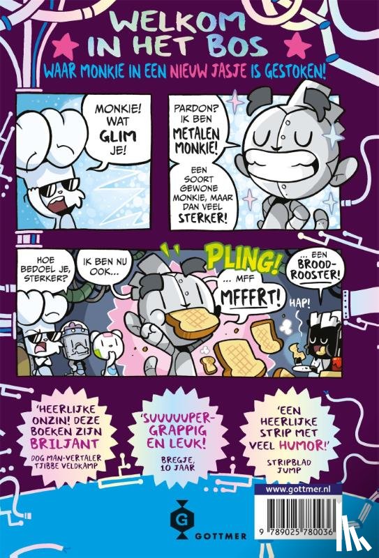 Smart, Jamie - Bunnie vs Monkie en de robotravage