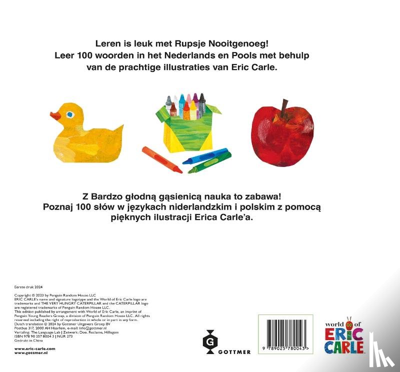Carle, Eric - 100 eerste woordjes / Pierwszych słów