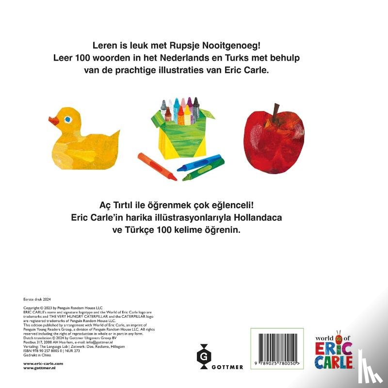 Carle, Eric - 100 eerste woordjes / Ilk kelimeler