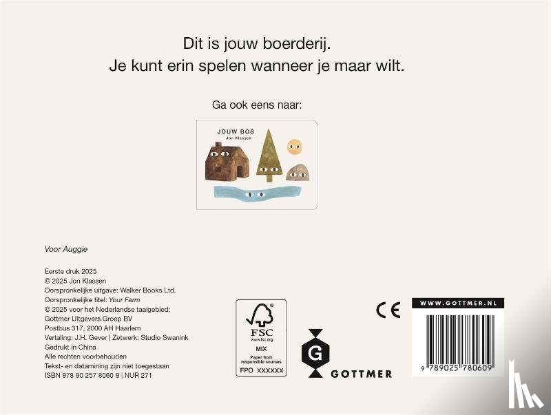 Klassen, Jon - Jouw boerderij