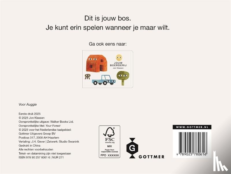 Klassen, Jon - Jouw bos