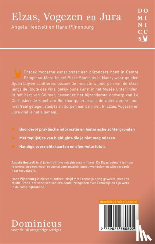 Heetvelt, Angela, Pijnenburg, Hans - Elzas, Vogezen en Jura