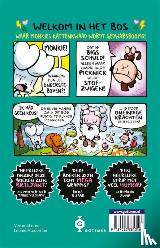 Smart, Jamie - Bunnie vs Monkie en de buitengewone Big