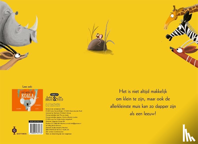 Bright, Rachel - Vertelplaten De leeuw in de muis