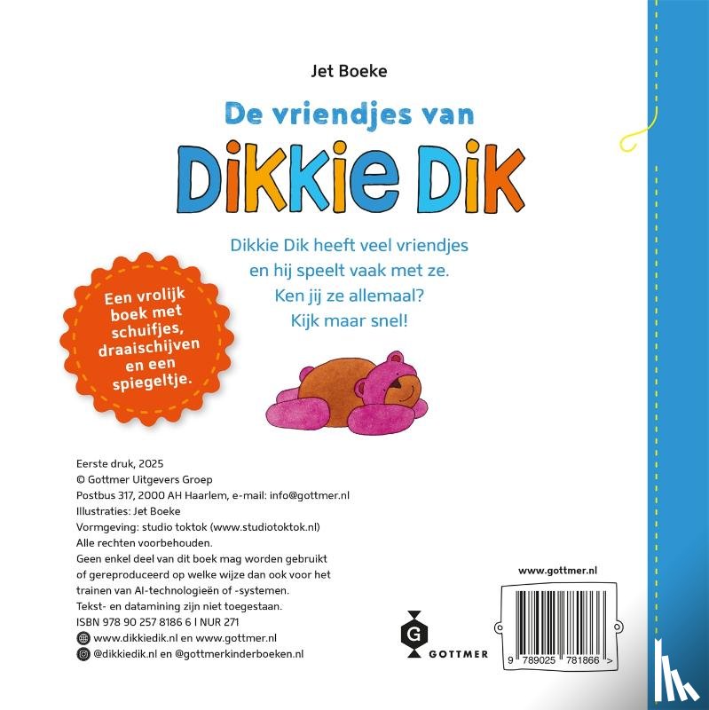 Boeke, Jet - De vriendjes van Dikkie Dik