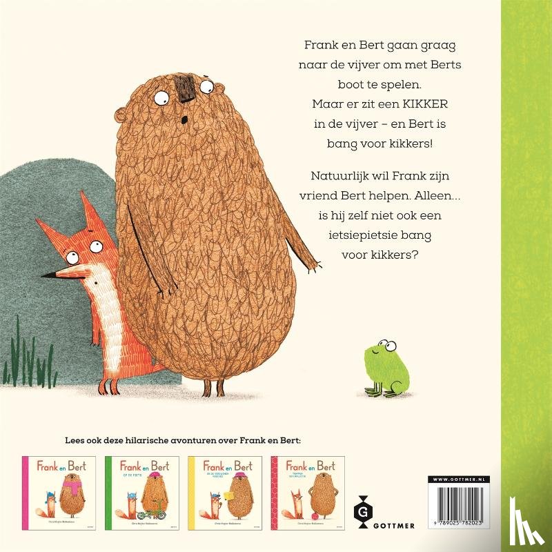 Naylor-Ballesteros, Chris - Frank en Bert en de kwakende kikker