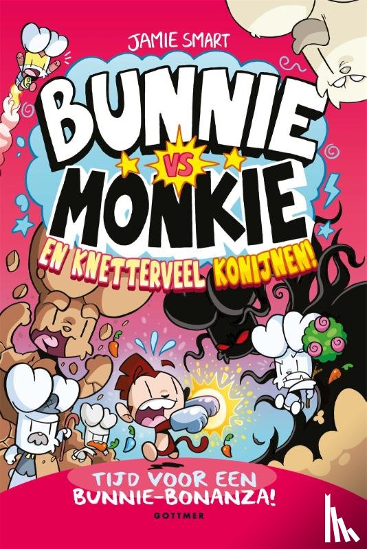 Smart, Jamie - Bunnie vs Monkie en knetterveel konijnen!
