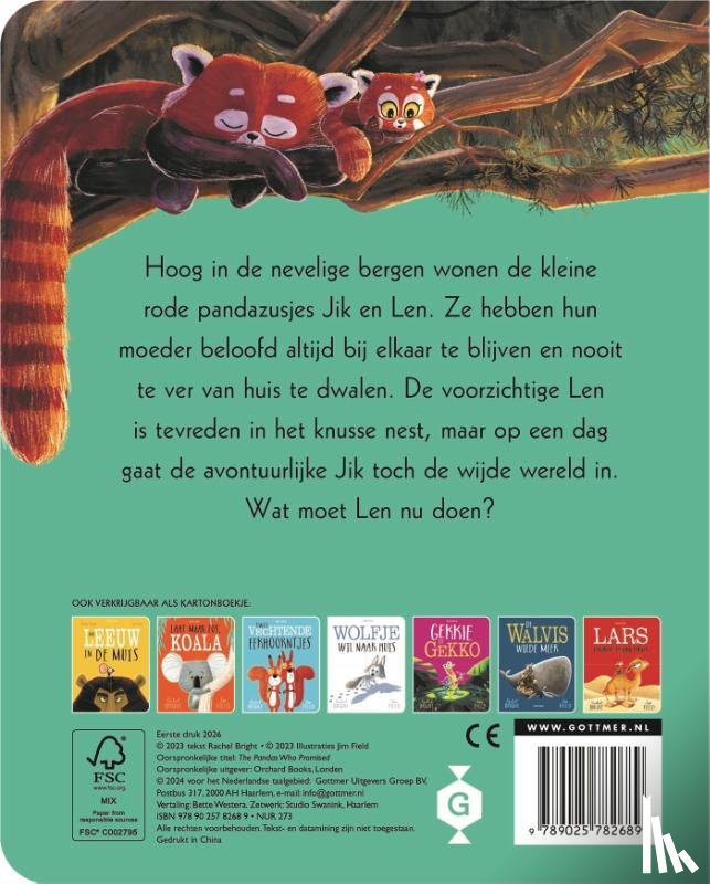 Bright, Rachel - Beloofd is beloofd, kleine panda's