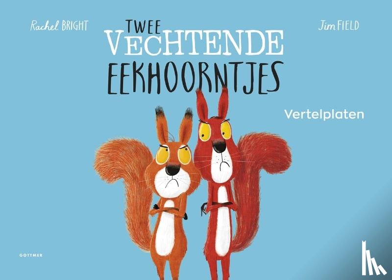 Bright, Rachel - Vertelplaten Twee vechtende eekhoorntjes