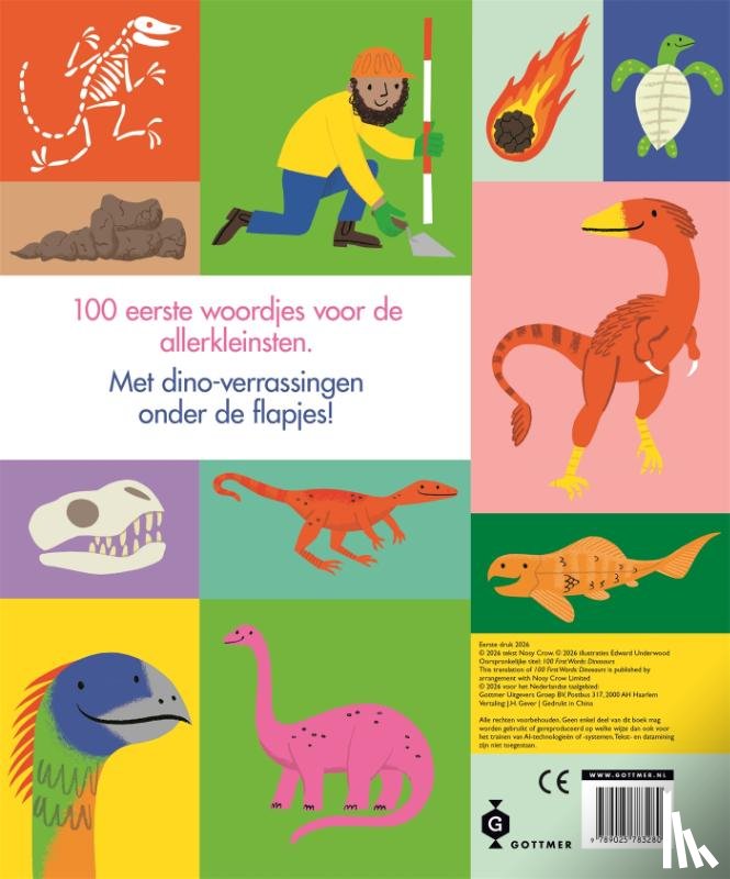 Underwood, Edward - 100 eerste woordjes dinosaurus