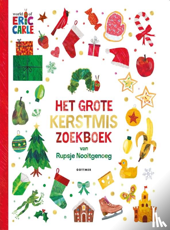 Carle, Eric - Het grote Kerstmis-zoekboek van Rupsje Nooitgenoeg