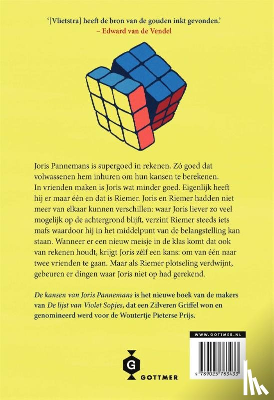 Vlietstra, David - De kansen van Joris Pannemans